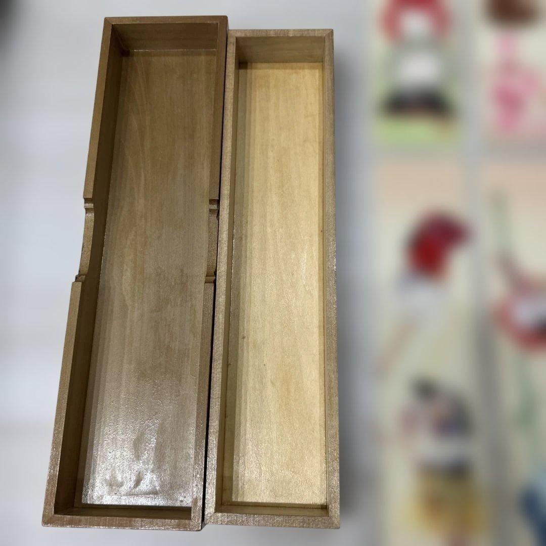 木彫と刺繍の干支短冊掛　個人作家一点物（共箱）