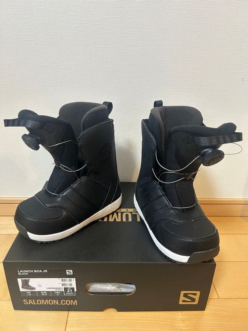 jr様　Salomon Launch Boa JR スノーボードブーツ 21cm