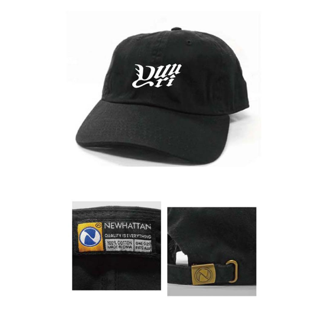 優里 Yuuri Logo Cap タグ付き