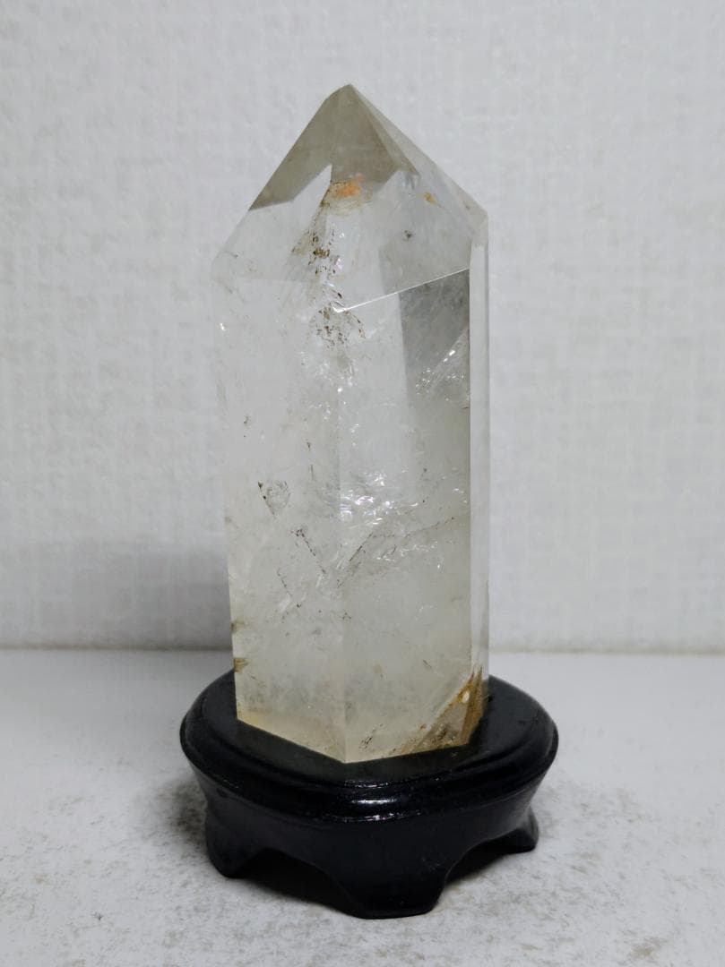 水晶 475g クォーツ 原石 鑑賞石 自然石 誕生石 宝石 鉱物 鉱石 水石