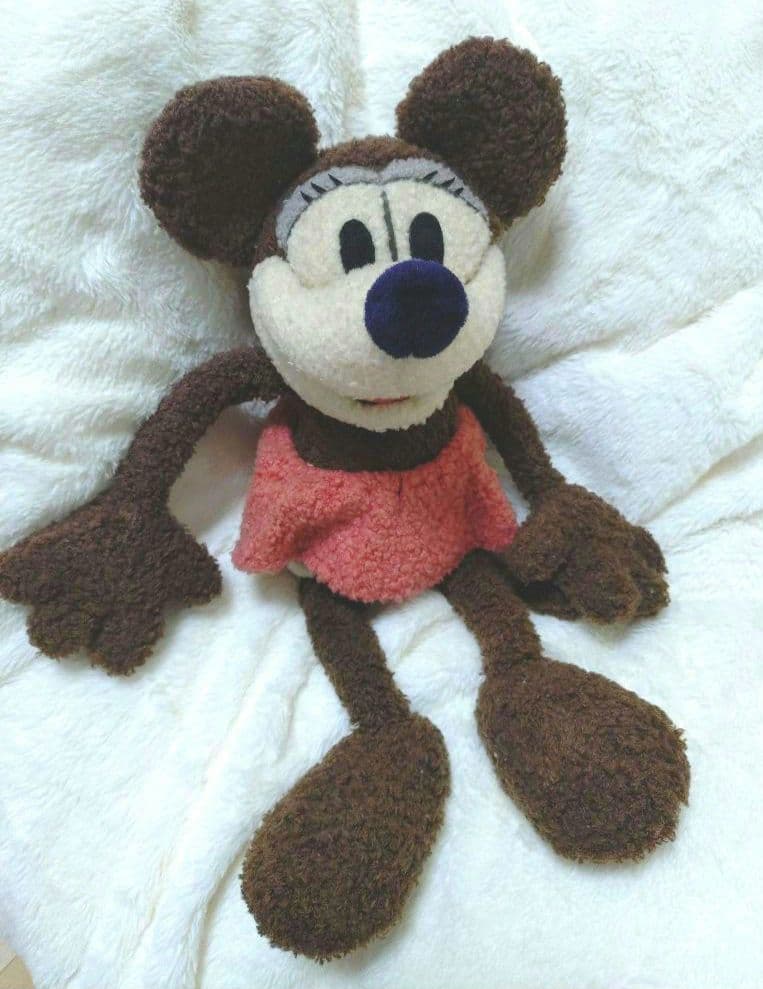 ミニー　ヴィンテージ　ぬいぐるみ　ディズニー　入手困難　日本限定　廃盤　特大