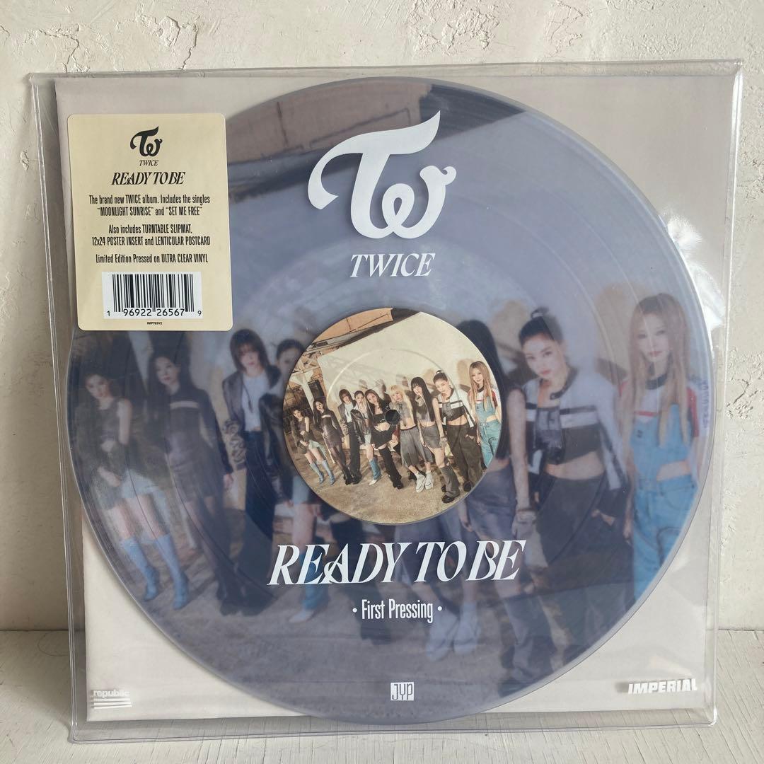 新品未開封　初回限定版　TWICE Ready to be アナログ レコード