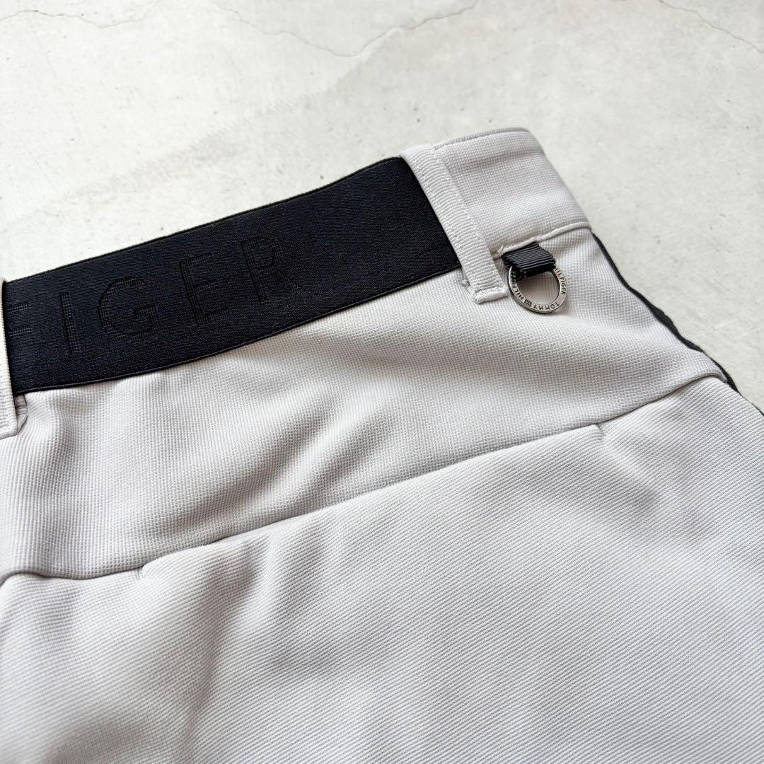   GOLF 3Dテーパードパンツ 裏起毛 ロゴテープ