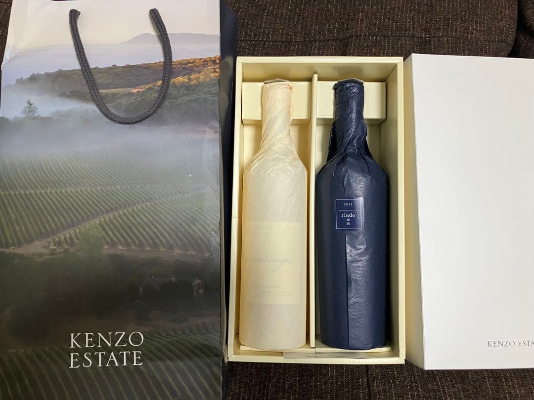 KENZO ESTATE rindo とあさつゆ2本ワインセット