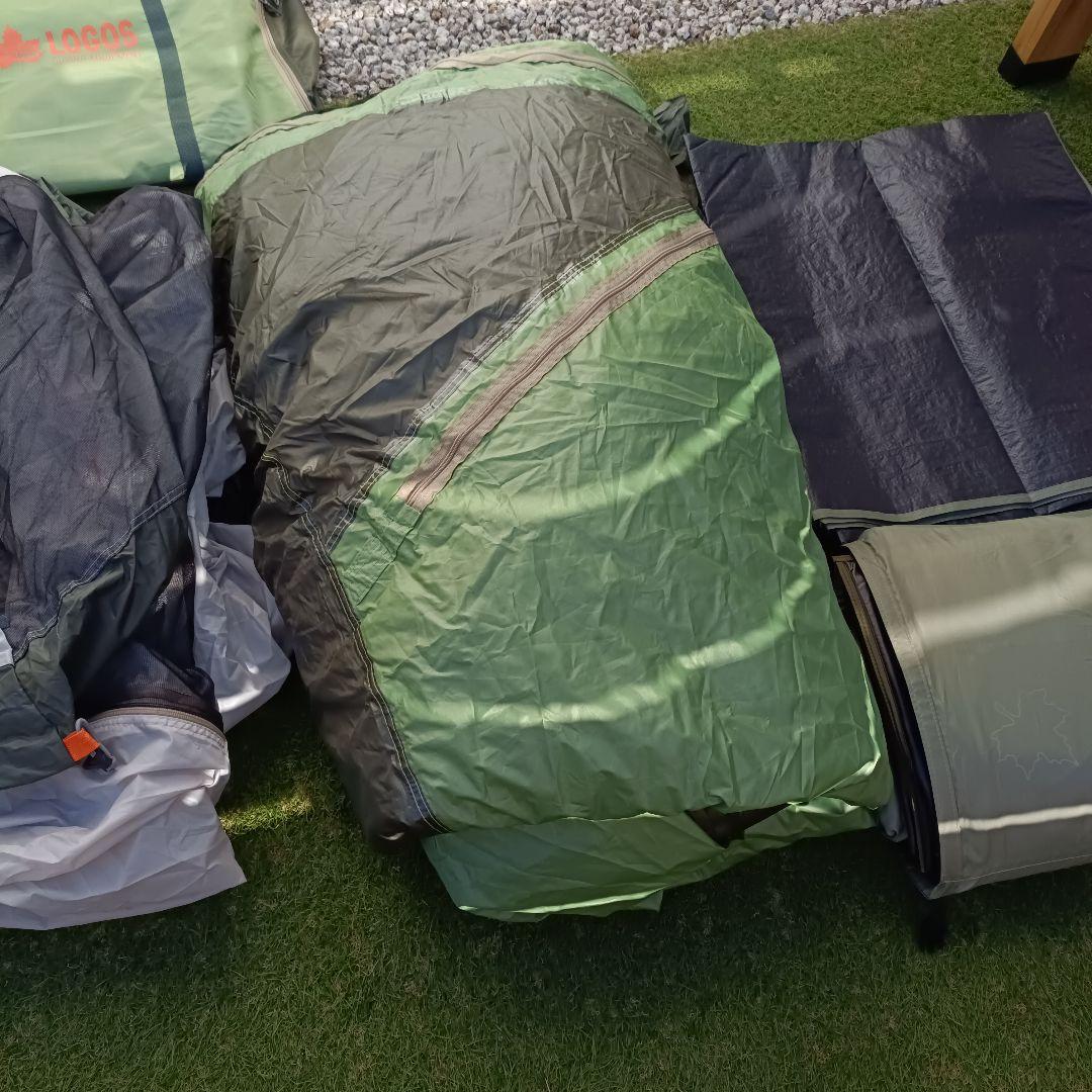 LOGOS neos PANELドゥーブル XL-BB 防水シートフロアマット付