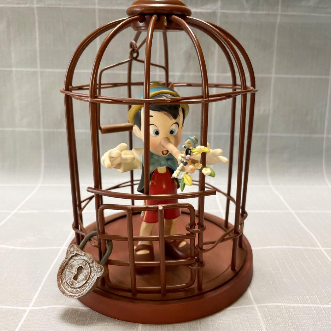 WDCC ディズニー ピノキオ ピノキオ&ジミニークリケット フィギュア 陶器製