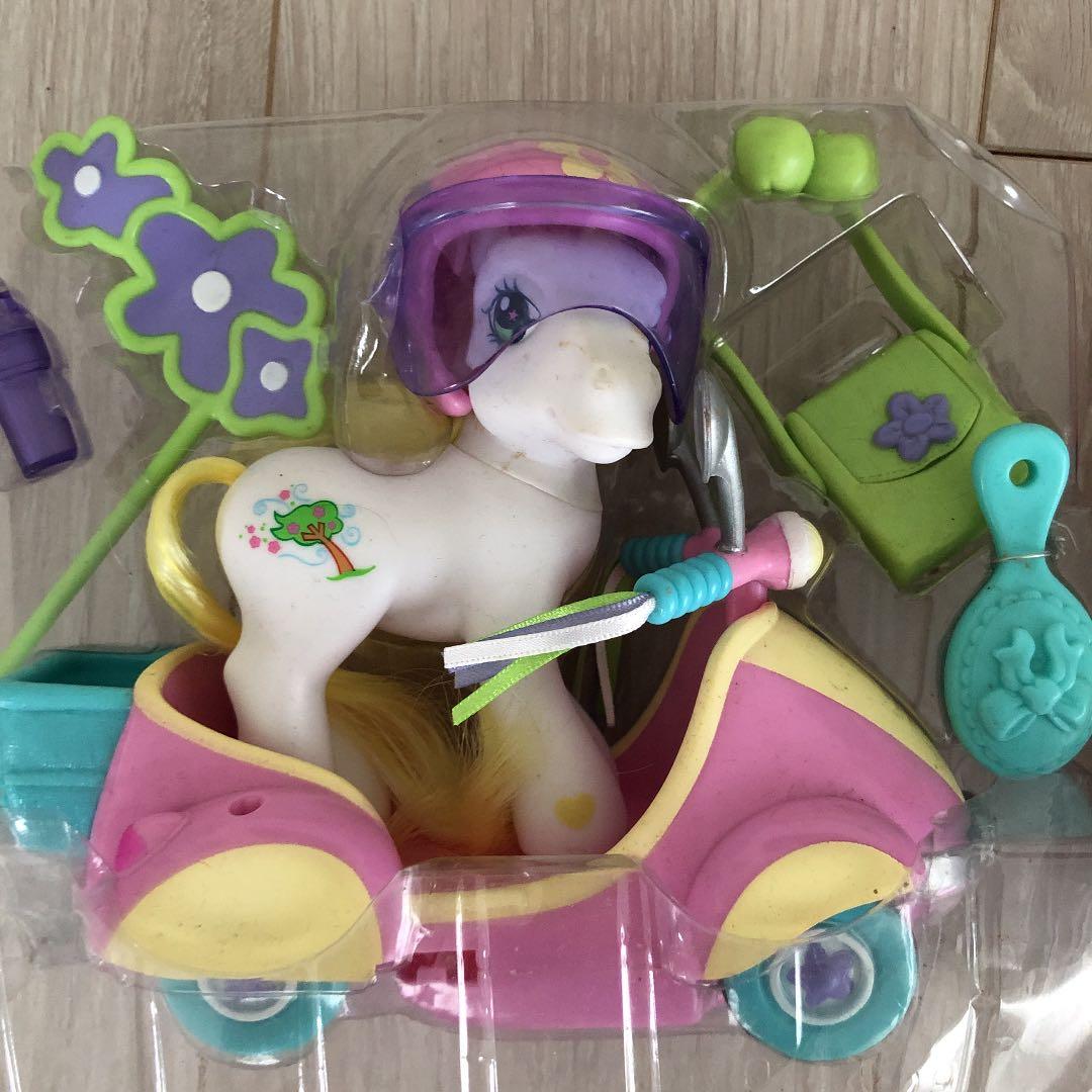 マイリトルポニー ヴィンテージ G3バイクSETナイルパーチあちゃちゅむ