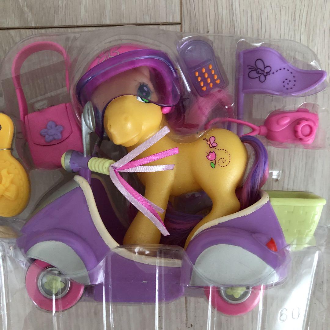 マイリトルポニー ヴィンテージ G3バイクSETナイルパーチあちゃちゅむ