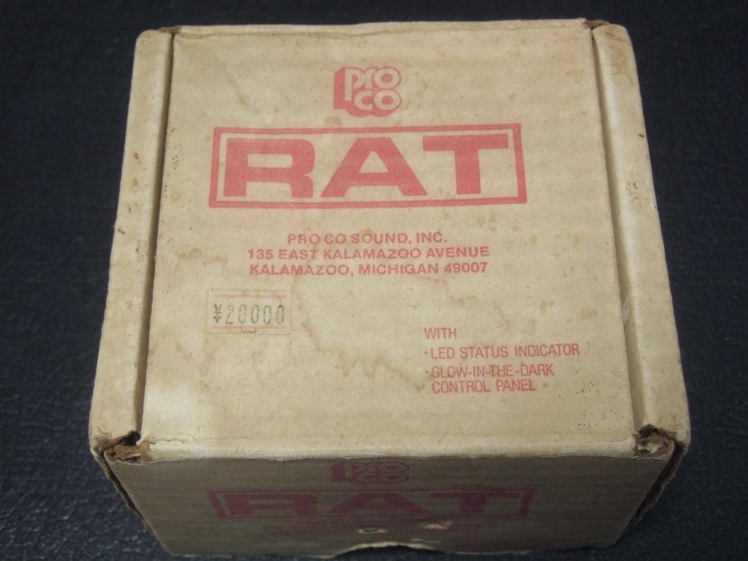 箱付き美品 94年 ProCo RAT2 Motorola LM308N RAT