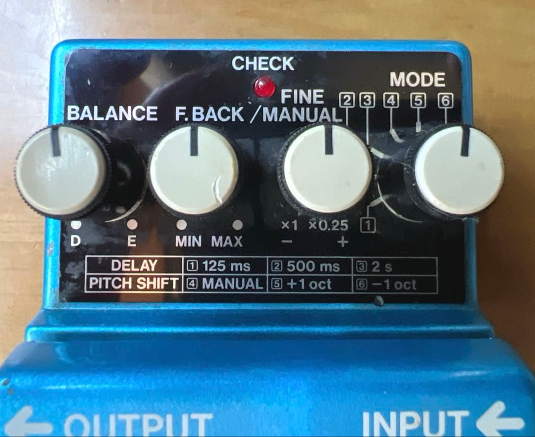 ギター BOSS PS-2 / Digital Pitchshifter/Delay