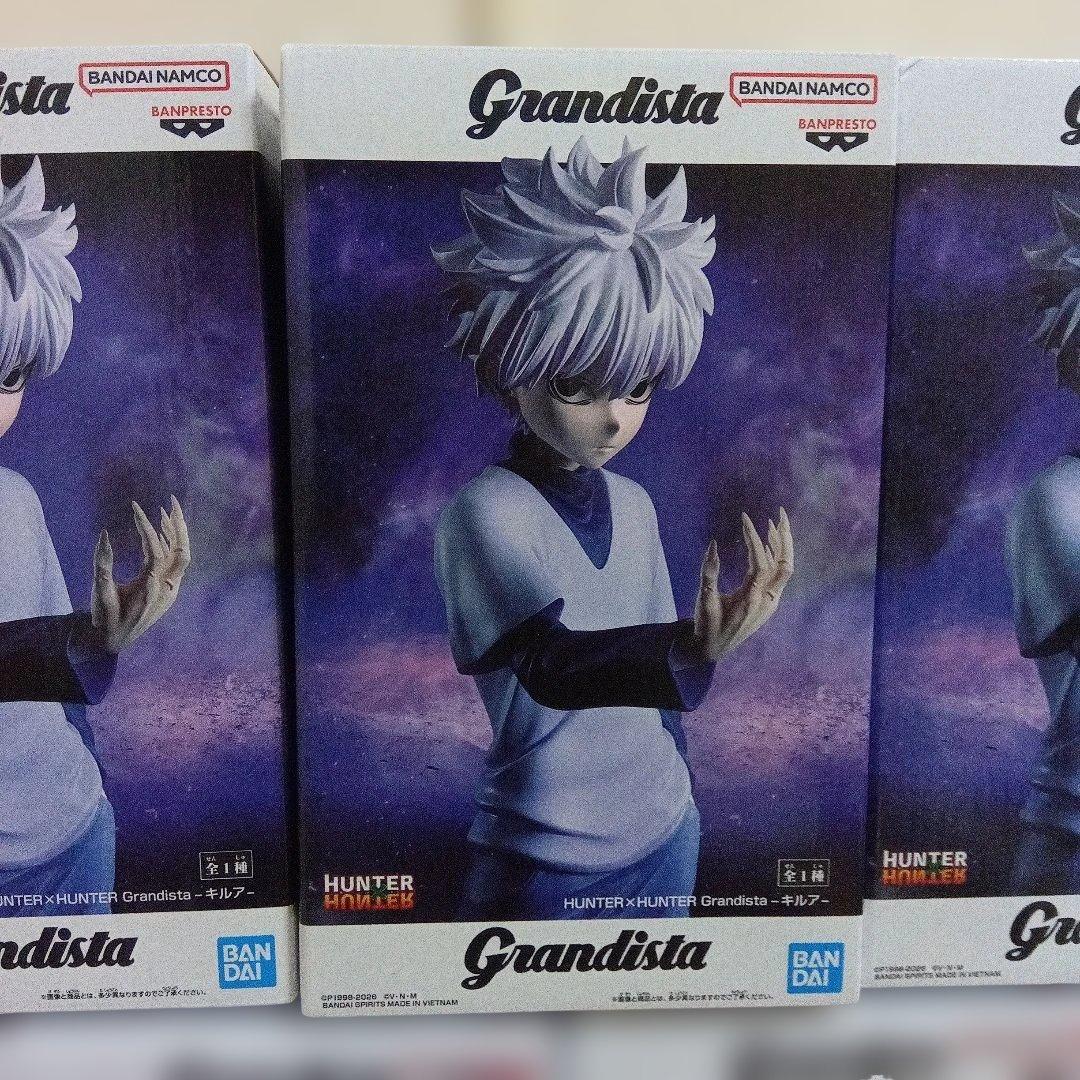 HUNTERXHUNTER　キルアGrandistaフィギュア　11点セット
