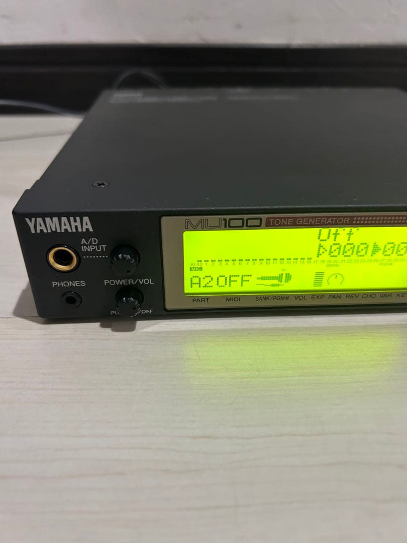 【美品】YAMAHA ヤマハ 音源モジュール MU100