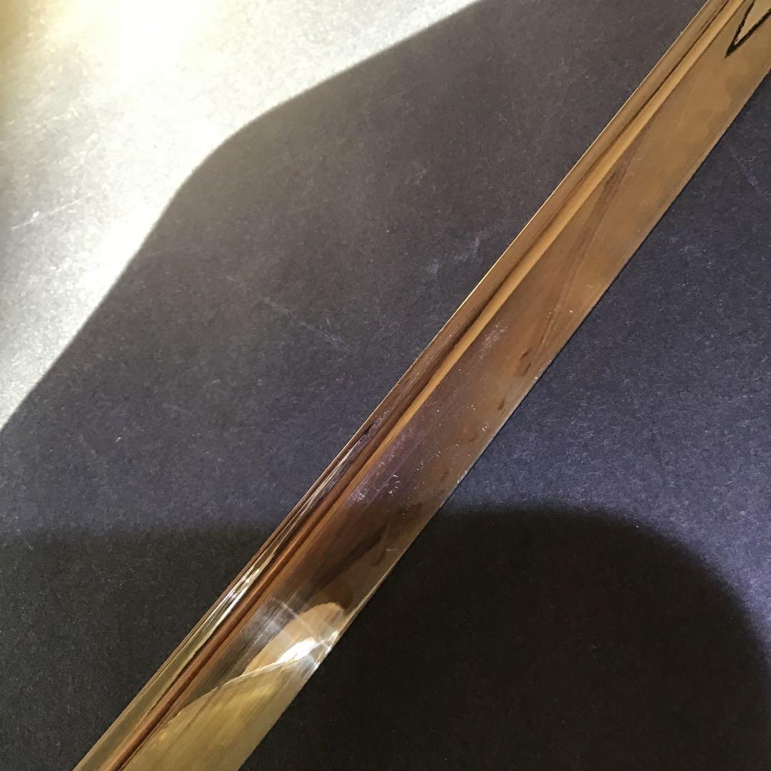 戦前昭和　指揮刀　丸ニ鷹の羽家紋　特注サーベル