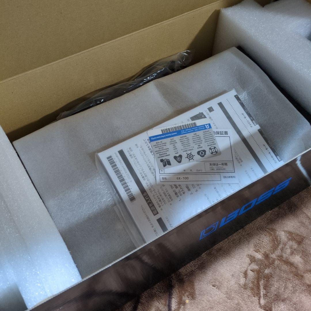 【本日限定価格】BOSS GX-100 BT dual アダプタ付きセット　中古