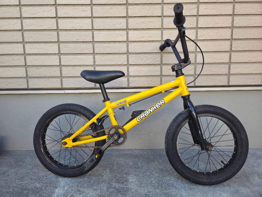 【中古】CRANKER BMX 自転車本体16インチ 　対面お渡し