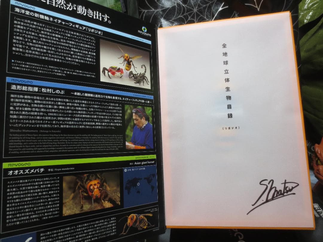 リボジオ／オオスズメバチ●海洋堂18cmリボルテック可動生物フィギュア松村しのぶ