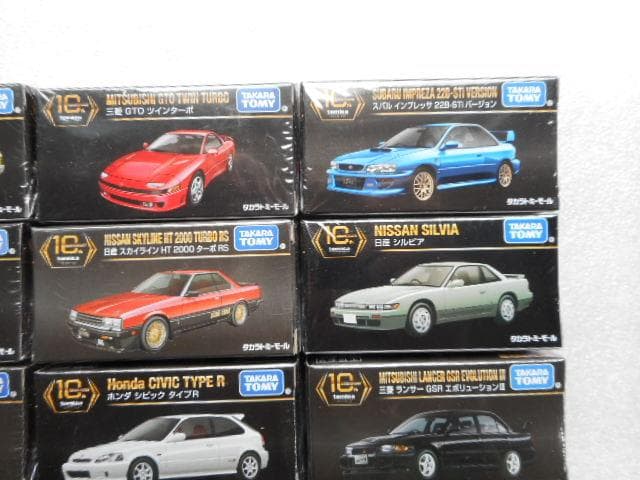 トミカプレミアム 10周年記念 復刻版 モール限定 12種セット