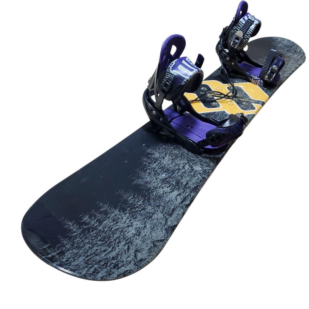 美品​ Morrow 158cm & M3 ビンディング Lサイズ スノボセット