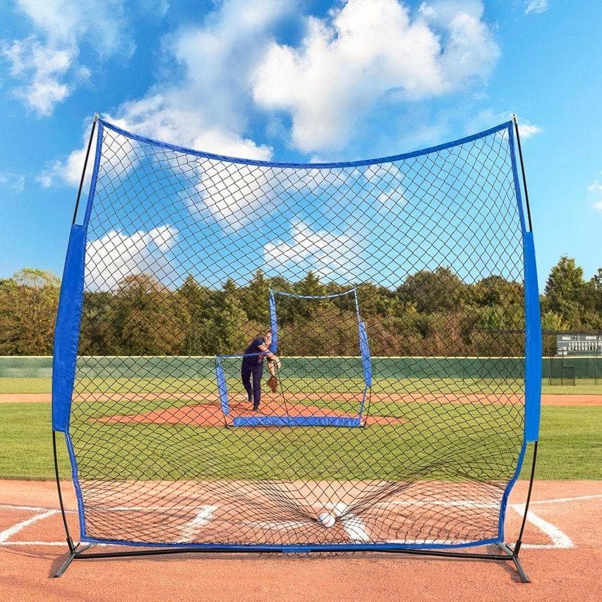 野球防球ネット　投手用ネット　6x3m練習用　自宅　キャリーバッグ付き