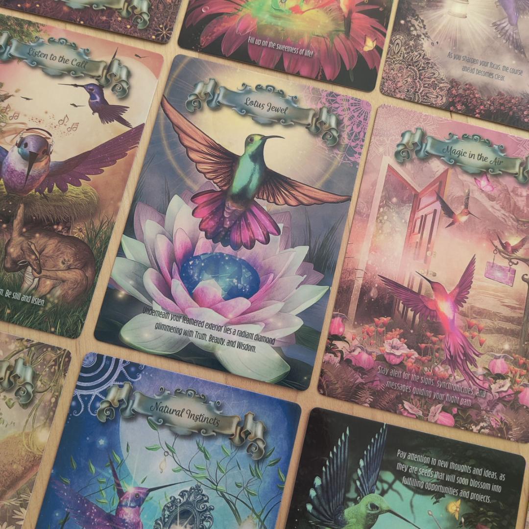 ★正規品オラクルカード★神秘的な世界観✨海外入手困難品✨美しい鳥達のデッキ