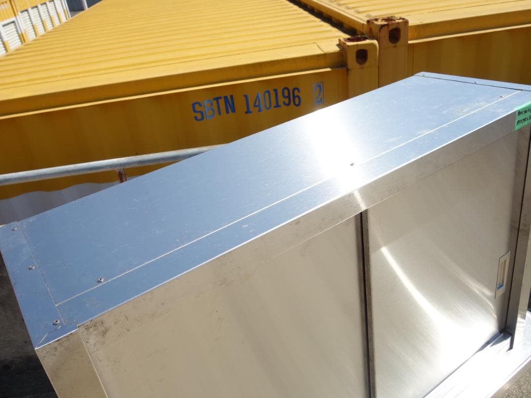 M▽マルゼン 棚 ラック シェルフ 戸棚 キャビネット 吊り棚 (Fe1948)