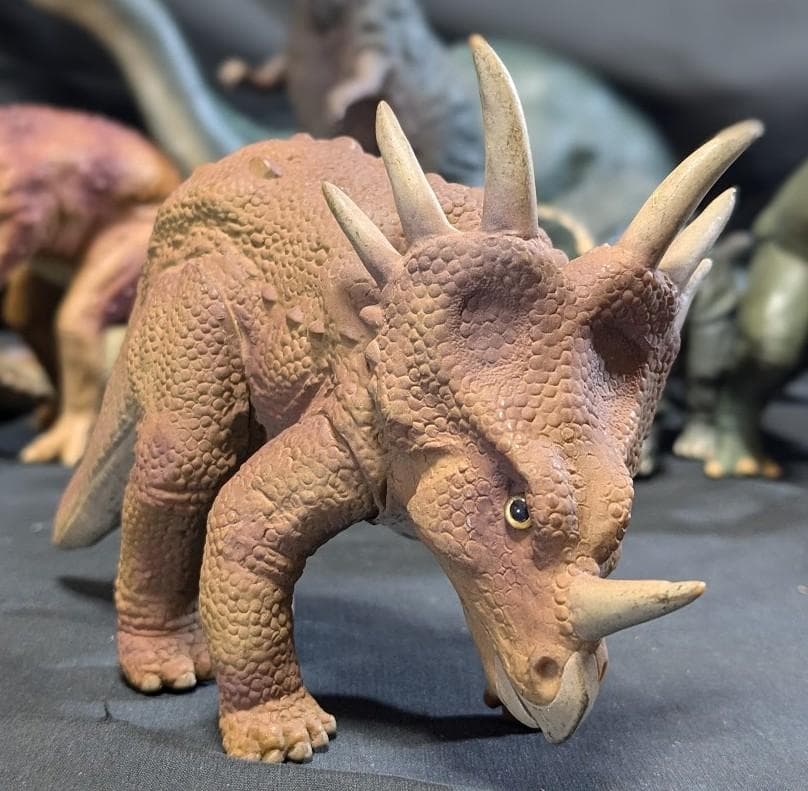 昭和レトロ恐竜（ツクダホビー）ソフビフィギュア11体セット