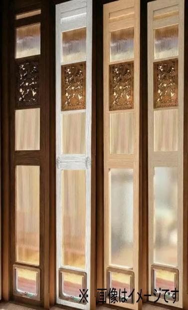 ペット用出入り口ドア マルチタイプ 178-185cm　主柱の色変更可能