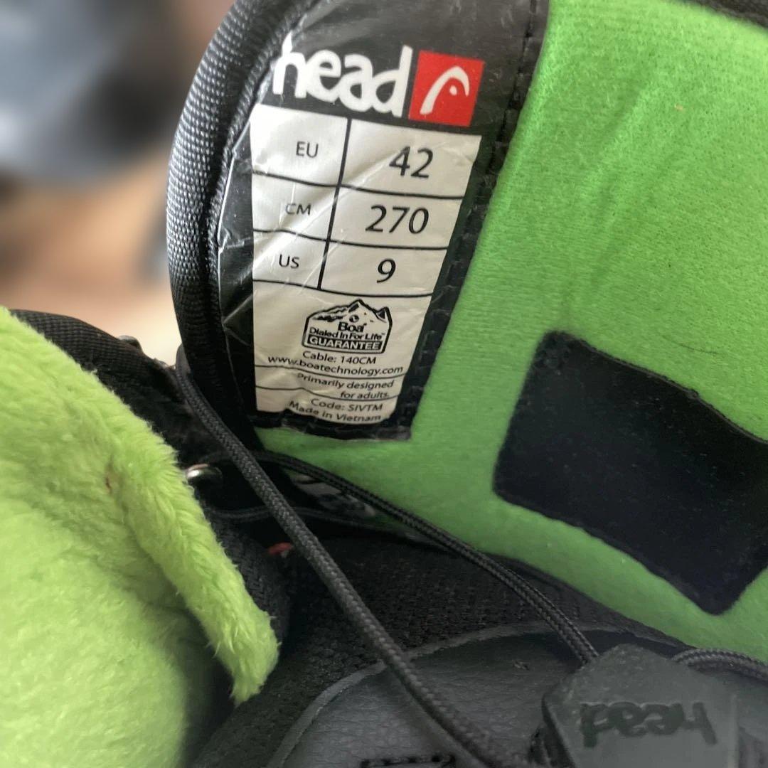 Head スノーボードブーツ 27cm ビンディング付き　ステップイン