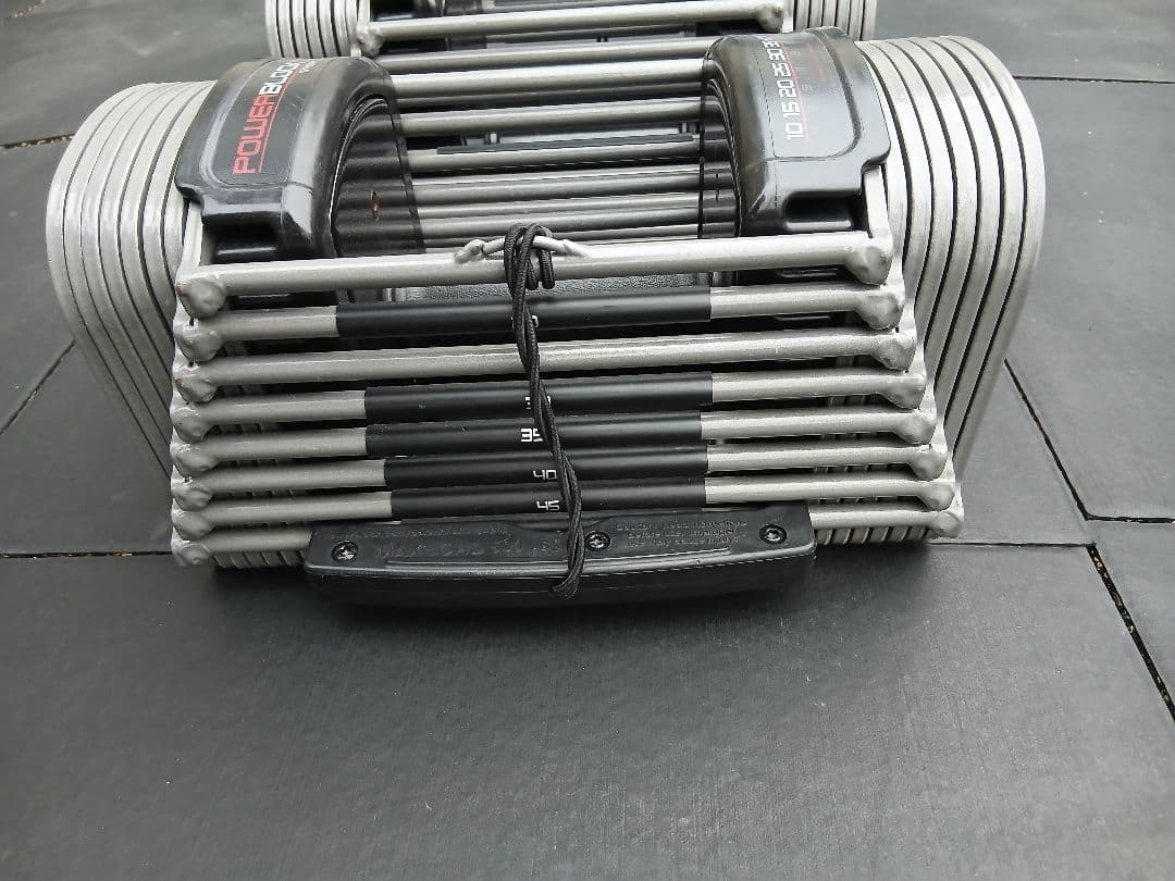 ① POWER BLOCK SP50パワーブロック ダンベル　23kg × 1個