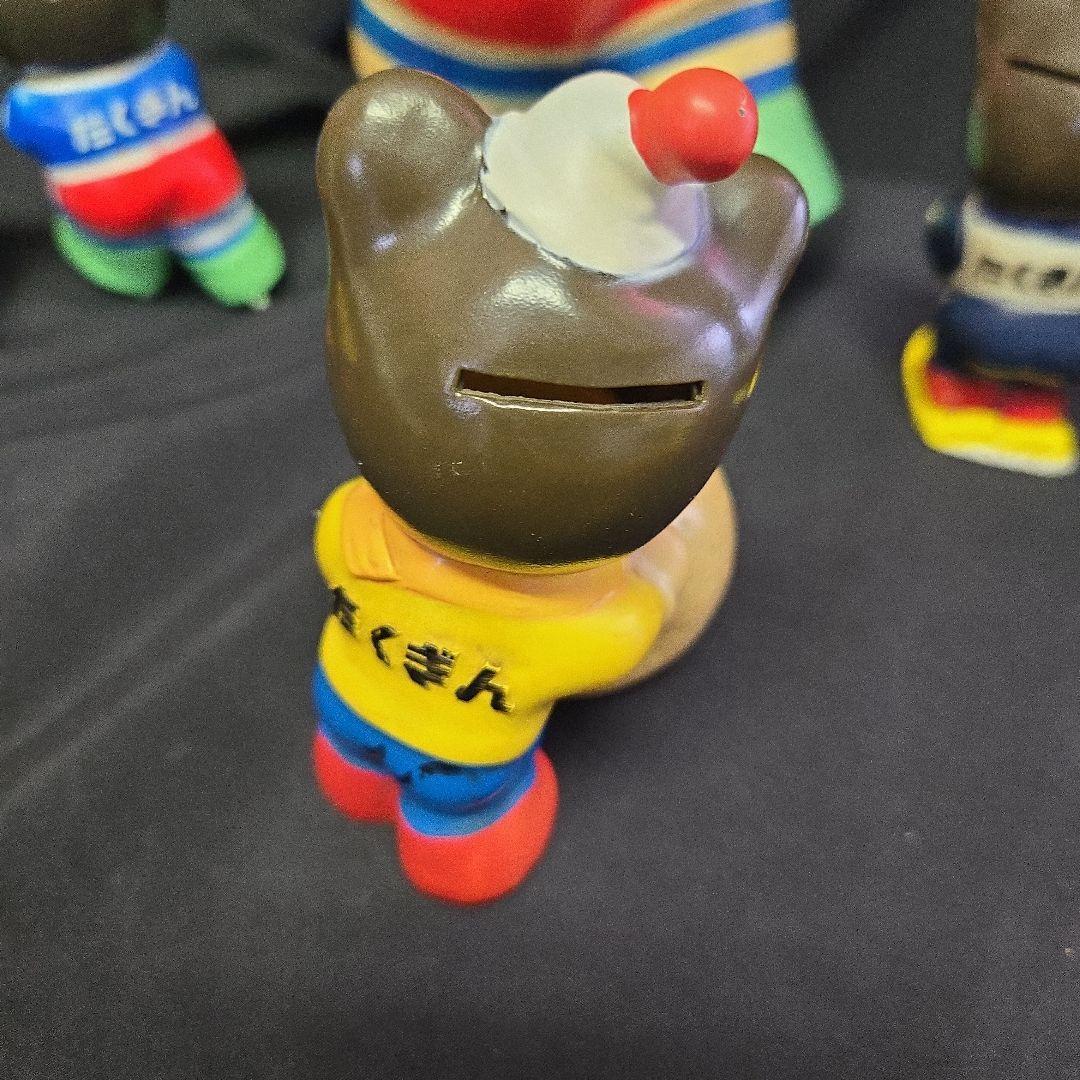 北海道拓殖銀行 貯金箱　たくちゃん　ウィンタースポーツ8体