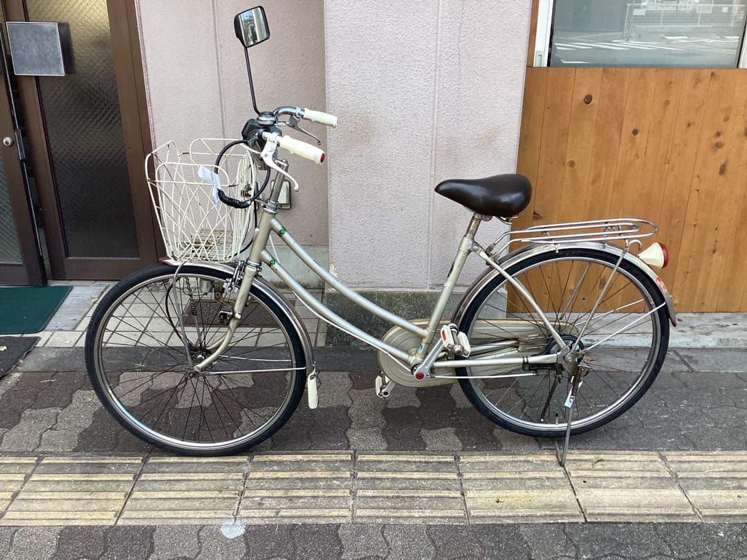 [昭和レトロ]National(ナショナル)24吋 ママチャリ 変速なし