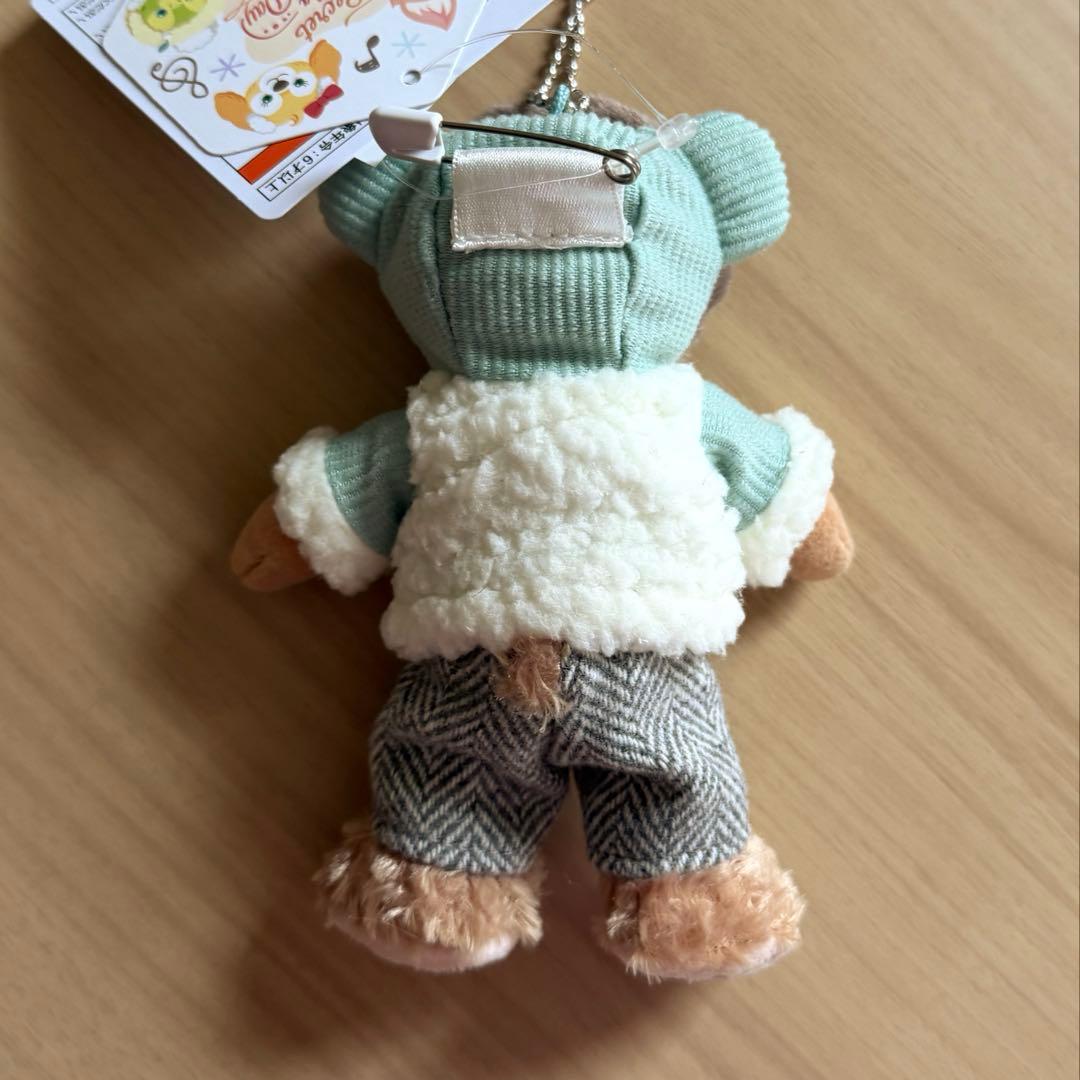 ディズニーシー シークレット・オブ・スノーウィーデイ ぬいぐるみバッジ