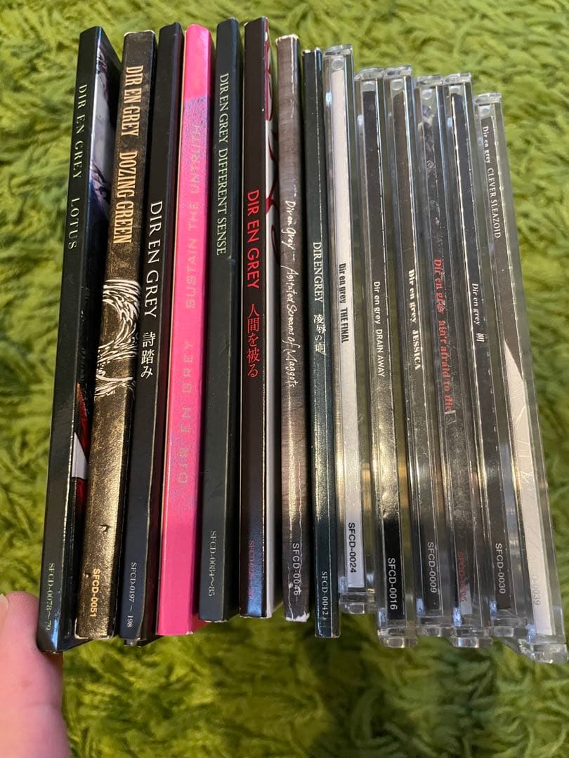 ◼︎DIRENGREY マキシシングル14枚セット