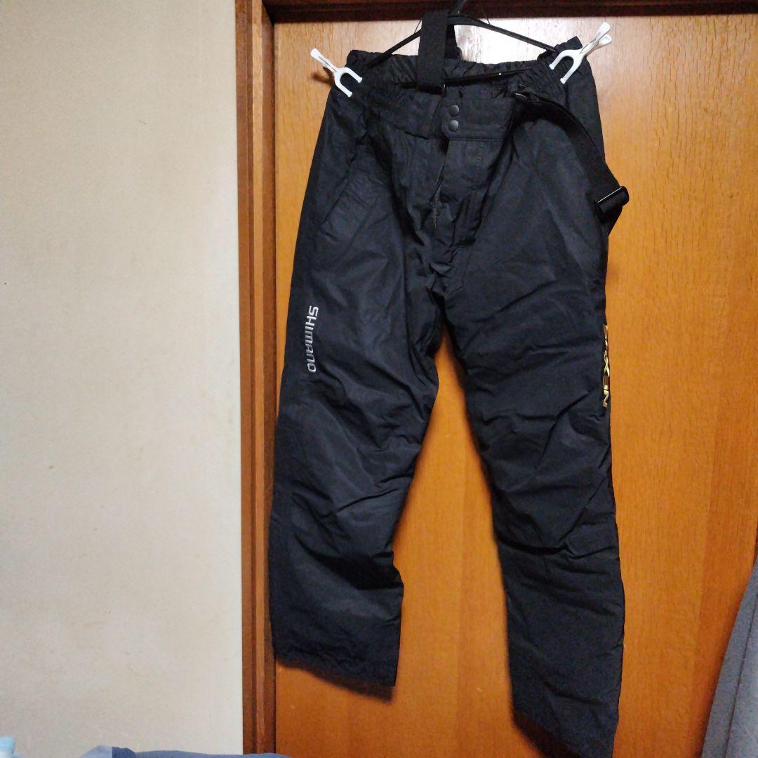 シマノ NEXUS フィッシング ウインタースーツ 上下 色 ブラック サイズL