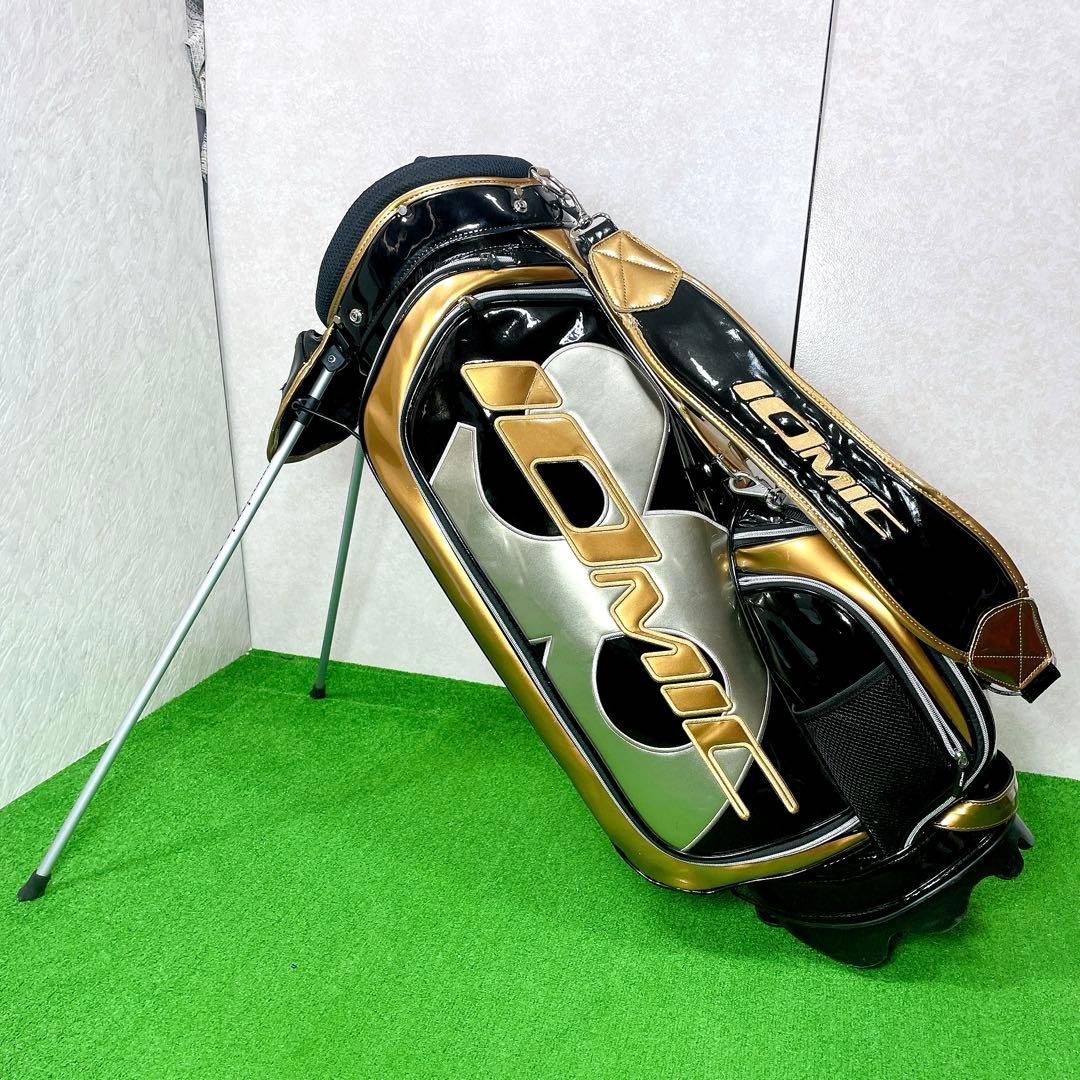 イオミック IOMIC スタンド式　高級キャディバック　3点ショルダー