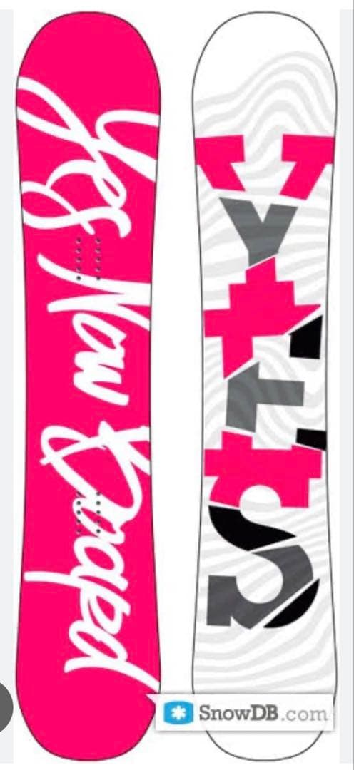 スノーボード YES NOW BOARD THE TYPO 149cm