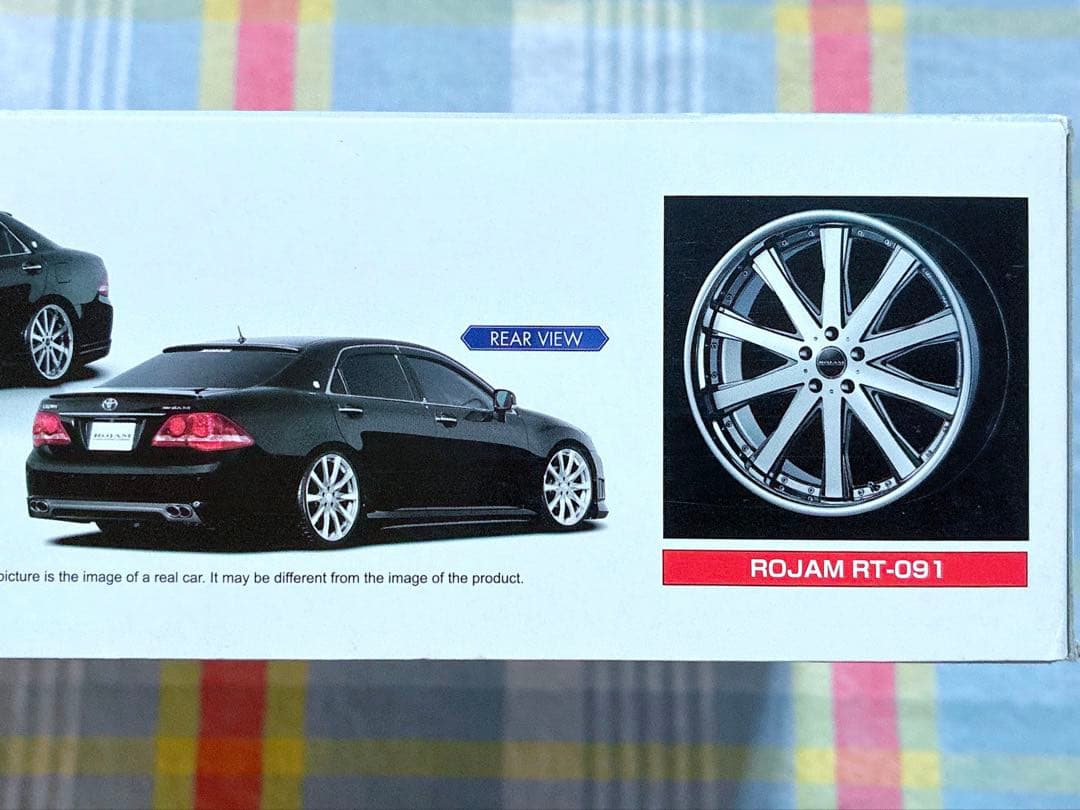 絶版 アオシマ 1/24 ロジャム IRT 200 クラウン アスリート