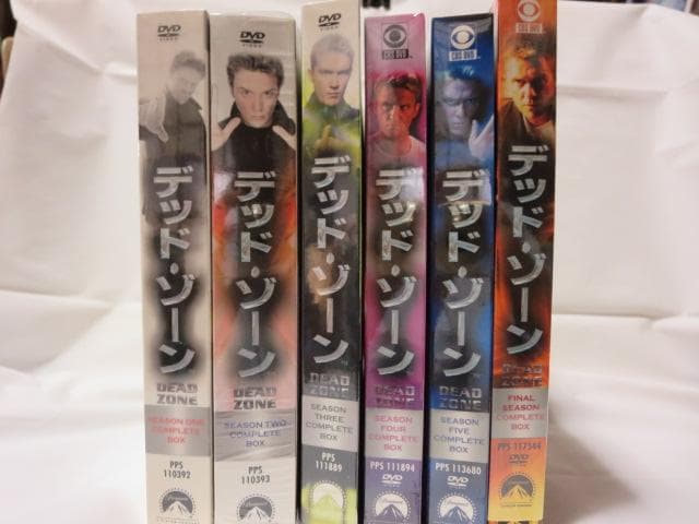 【セル版/6点】デッド・ゾーン　シーズン1~6(ファイナル)DVD-BOXセット