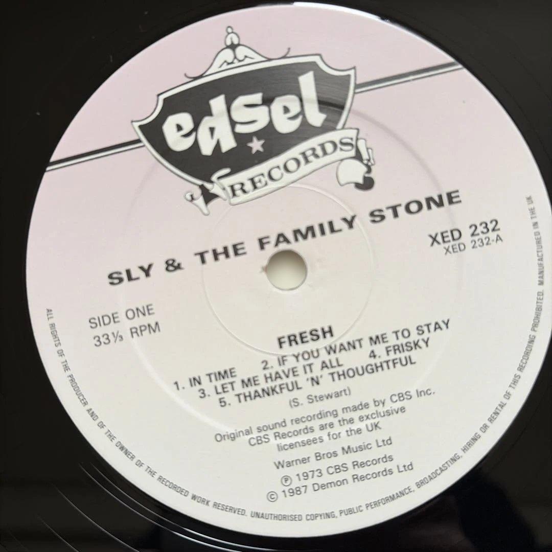 SLY&theFamilyTONEアナログレコード3枚セット