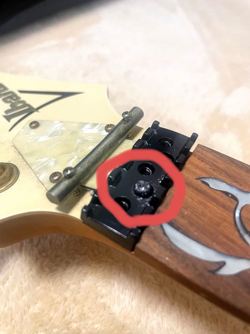 ク*ク様 ジャンク品　 アイボリーエレキギター ハムバッカー+シングルコイル