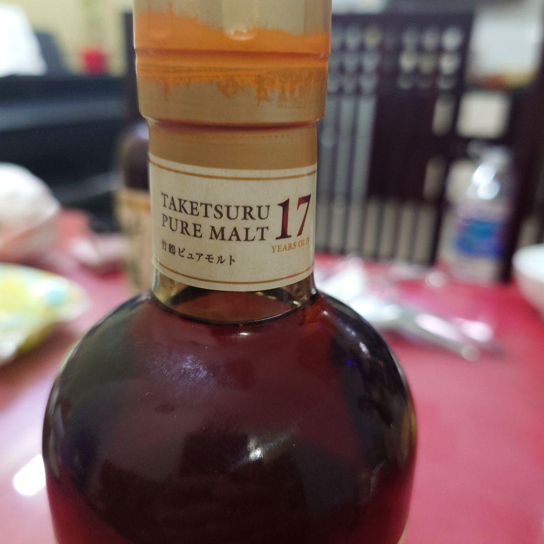 NIKKA 竹鶴 17年 ピュアモルトウイスキー 700ml　箱無し　未開封