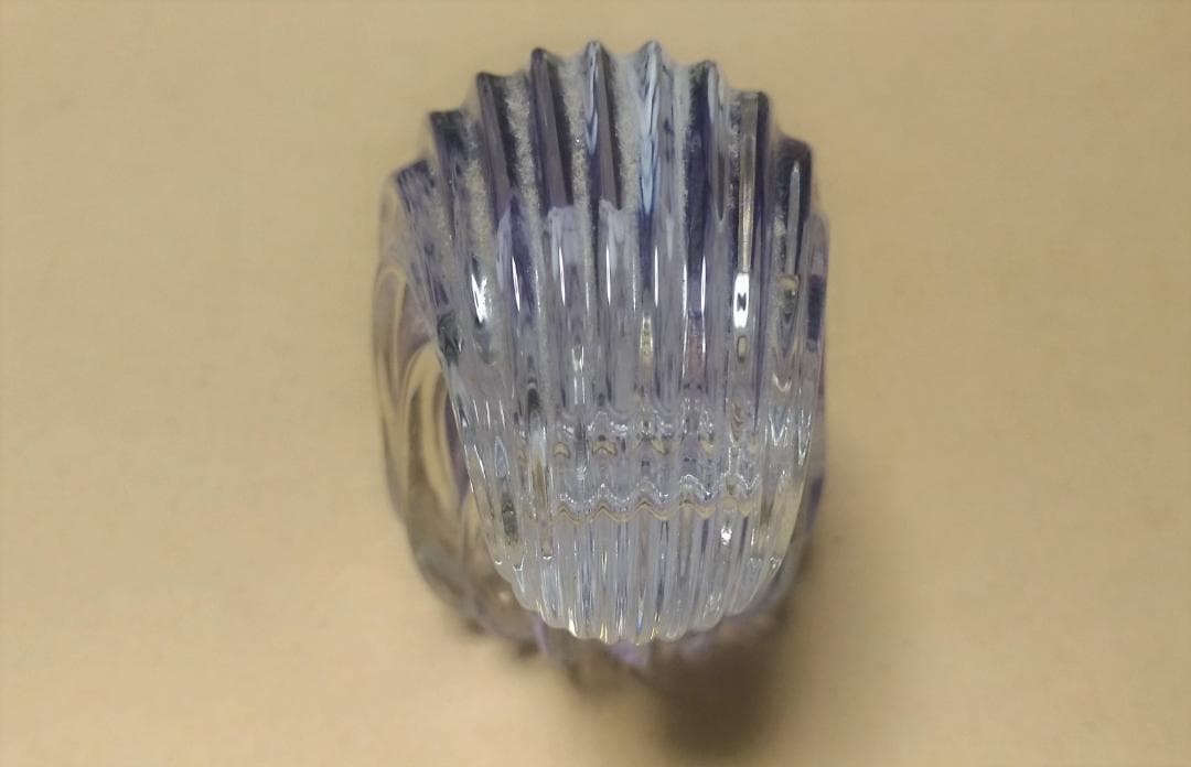 新品 ガラス工芸品 オブジェ 1997年度 作家物 サイン 銘 刻印 美術品 渦