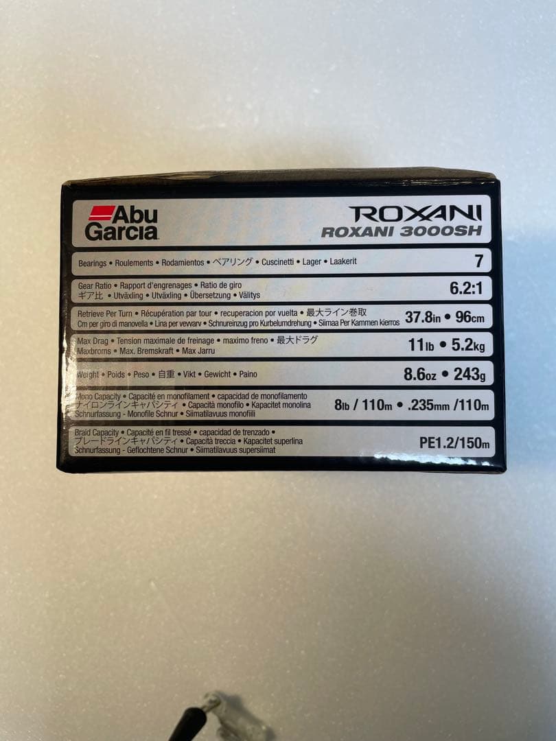 アブ　ガルシア　ロキサーニ 3000SH スピニングリール