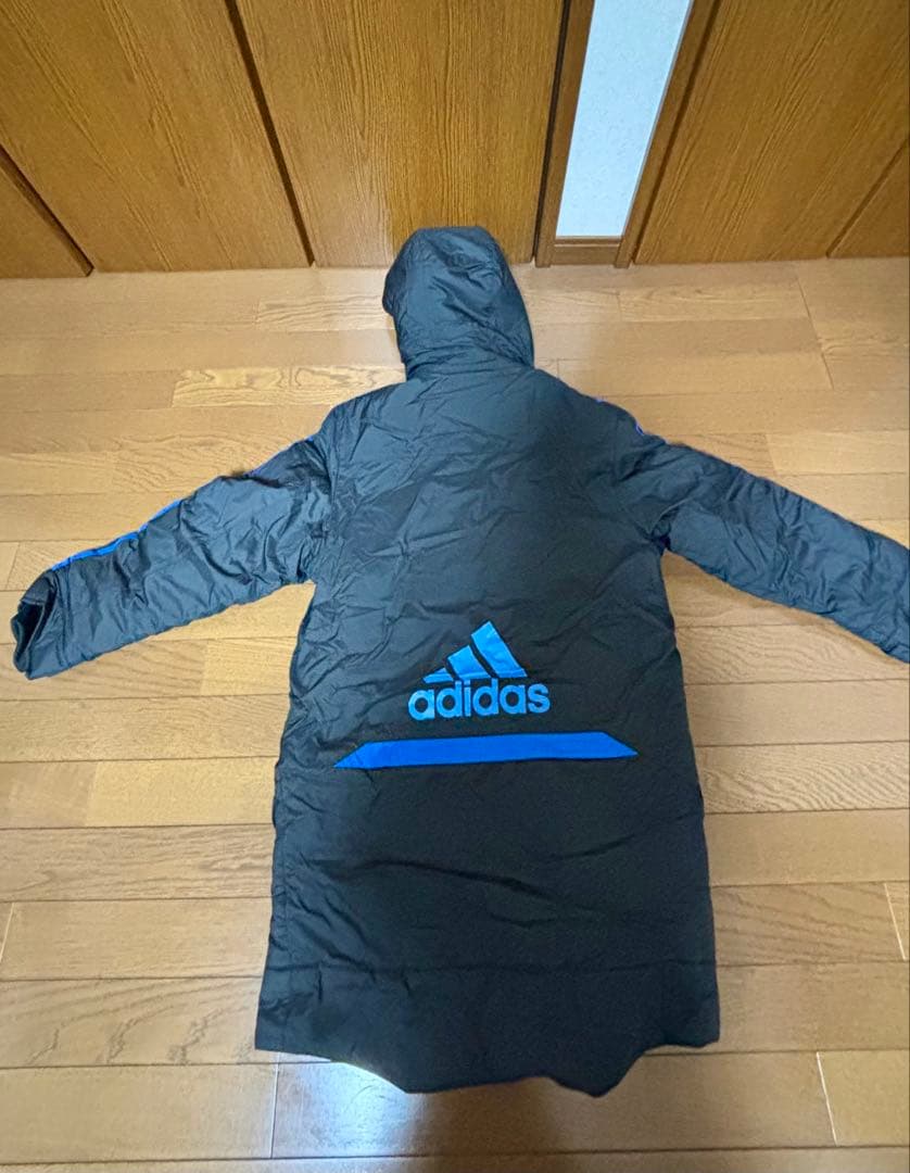 【‼️お値下adidas アディダス サッカー フットサル ウェア ベンチコート】