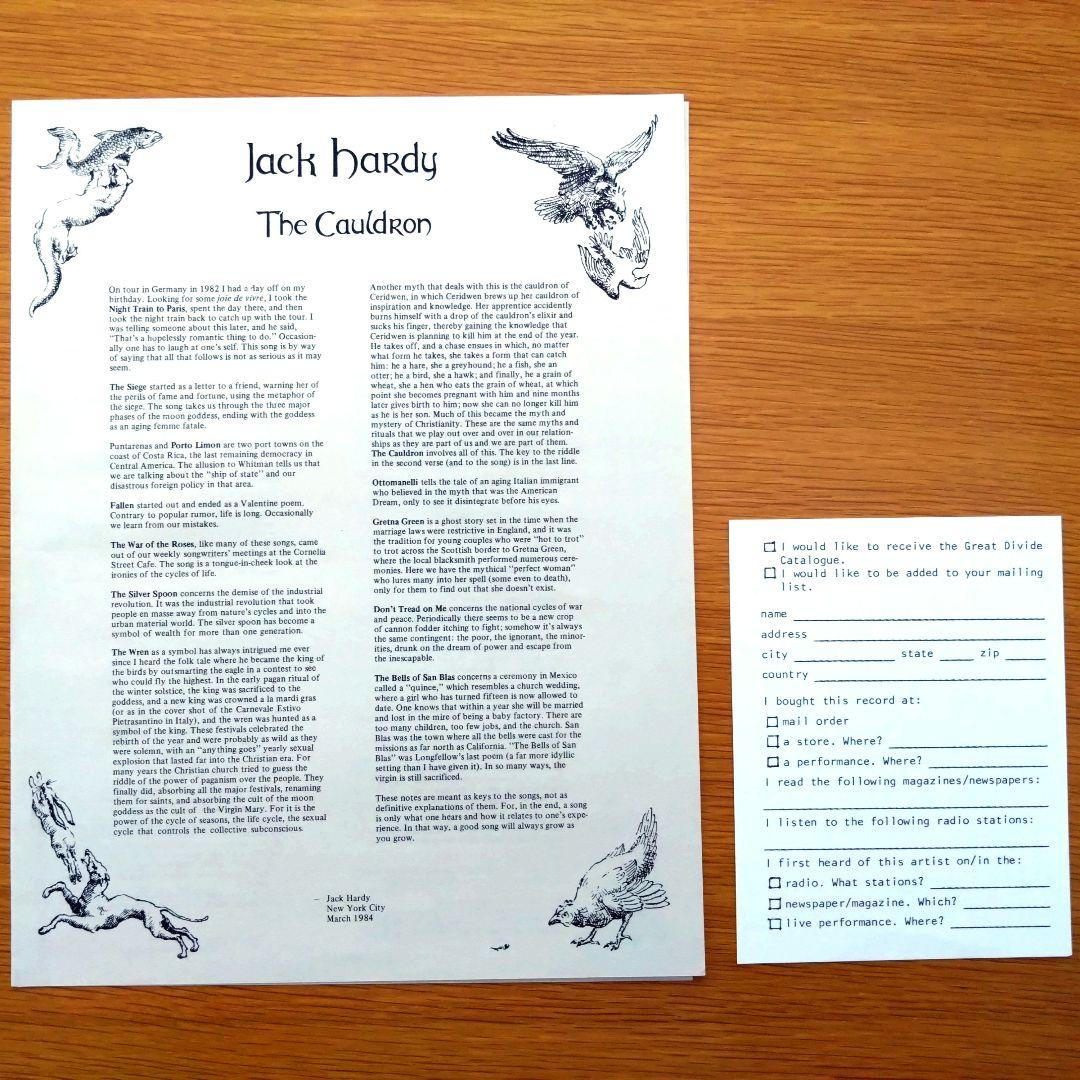 Jack Hardy – The Cauldron