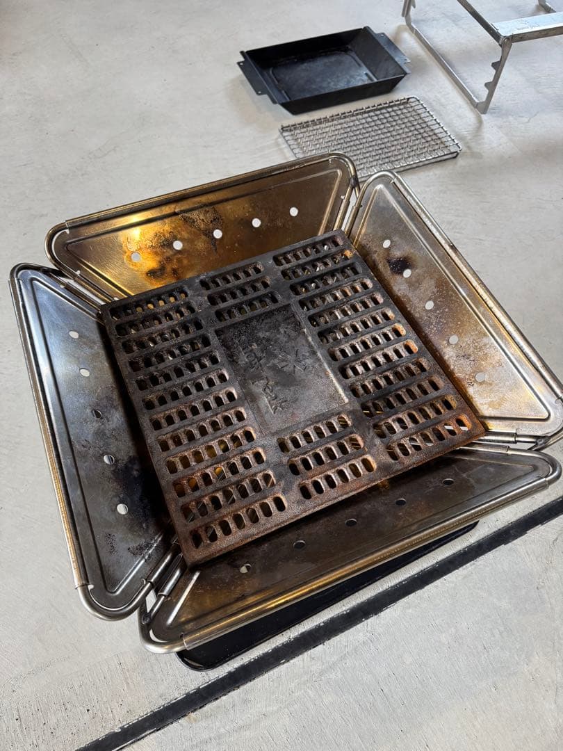 【美品】スノーピーク　焚火台Ｌスターターセット＋お得セット