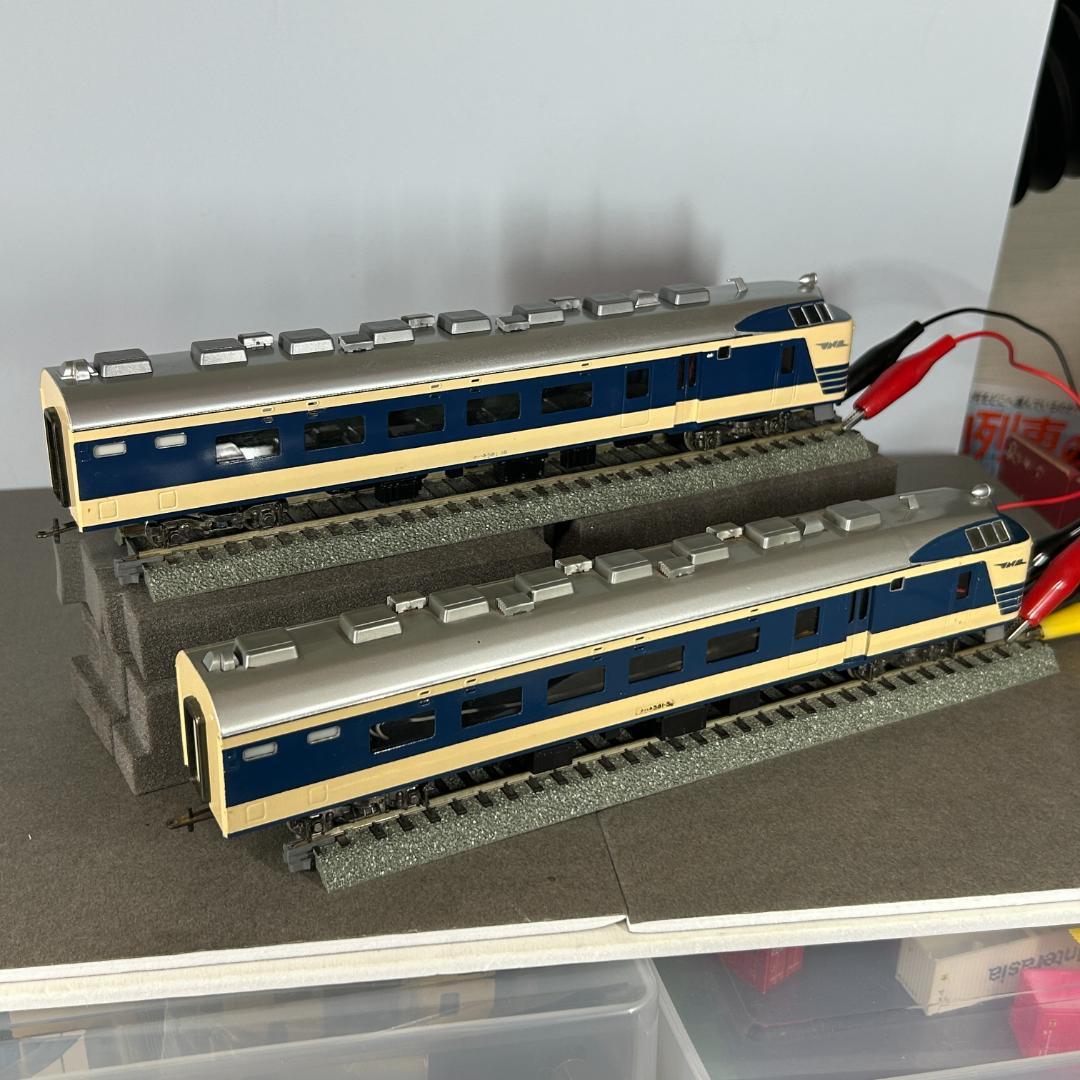 カツミ 国鉄 581系寝台電車 12両セット 運転台上前照灯不点灯タイプ