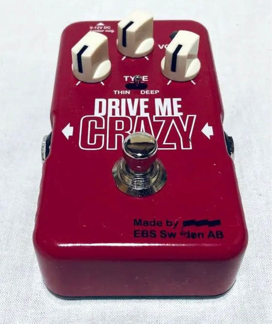 EBS DRIVE ME CRAZY ベース エフェクター 生産終了 レア 希少