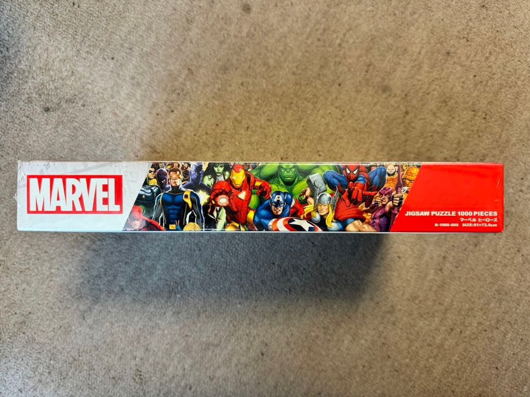 未開封マーベルヒーローズジグソーパズル 1000ピース [R-1000-605]
