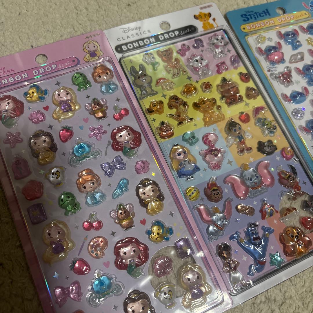 ディズニー　ボンボンドロップシール 正規品